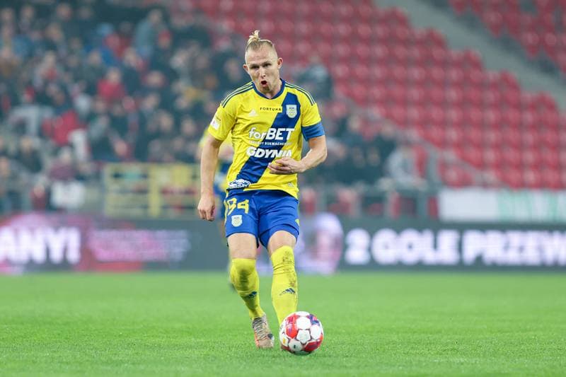 Football. Fortuna I Liga. GKS Tychy - Arka Gdynia. 01.03.2024