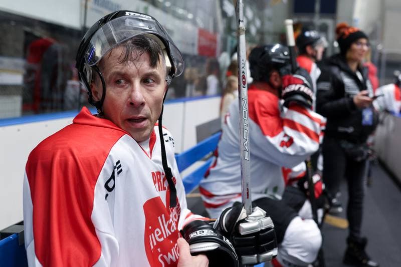 Ice Hockey. Charity Match. Hokejowa Kadra Artystow Polskich - Przyjaciele WOSP. 20.01.2024