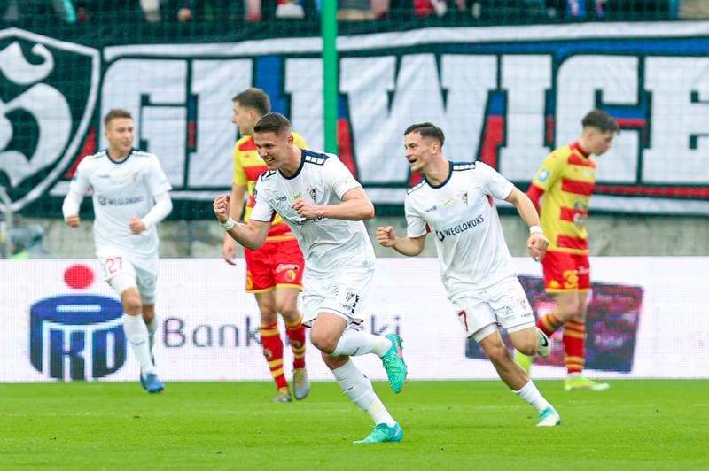 Football. PKO BP Ekstraklasa. Gornik Zabrze - Jagiellonia Bialystok. 02.03.2024