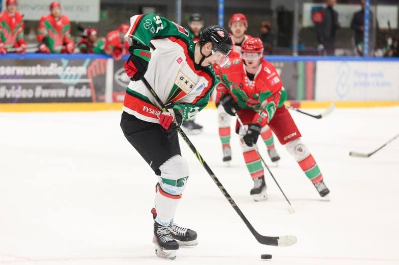 Ice Hockey. Tauron Hokej Liga. GKS Tychy - Zaglebie Sosnowiec. 23.01.2024