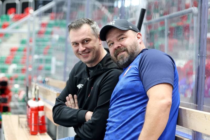 Ice Hockey. Poland national team. Training. 30.04.2024