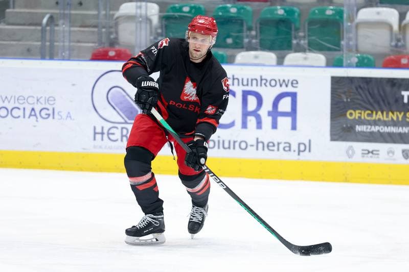 Ice Hockey. Poland national team. Training. 03.02.2024