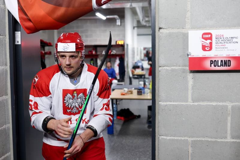 Ice Hockey. Friendly Match. Poland - South Korea. 05.02.2024