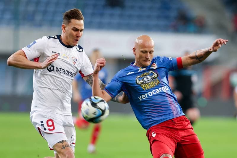 Football. PKO BP Ekstraklasa. Piast Gliwice - Gornik Zabrze. 10.02.2024