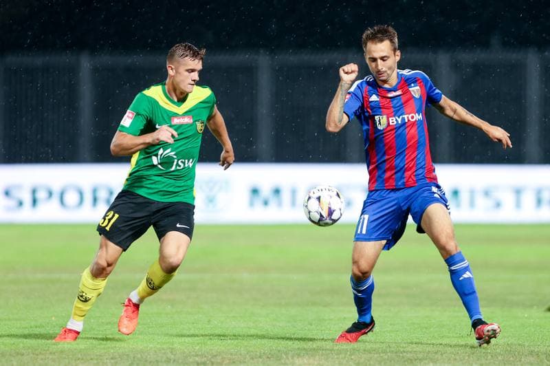 Football. Betclic II liga. GKS Jastrzebie - Polonia Bytom. 17.08.2024