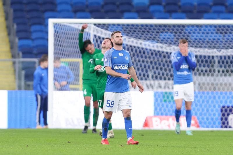 Football. PKO BP Ekstraklasa. Ruch Chorzow - Warta Poznan. 17.02.2024