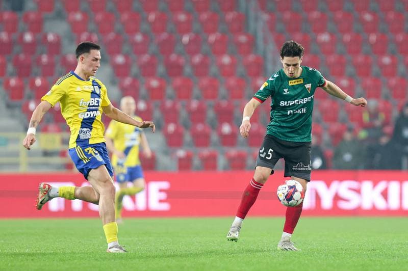 Football. Fortuna I Liga. GKS Tychy - Arka Gdynia. 01.03.2024