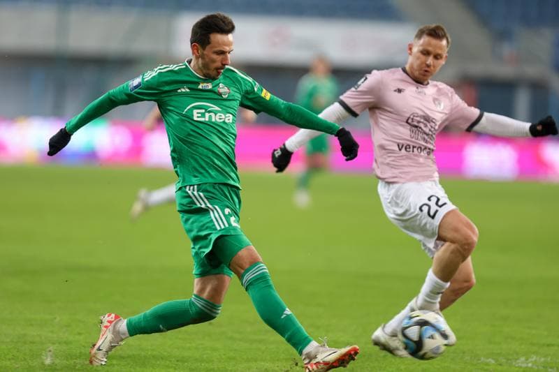 Football. PKO BP Ekstraklasa. Piast Gliwice - Radomiak Radom. 08.03.2024