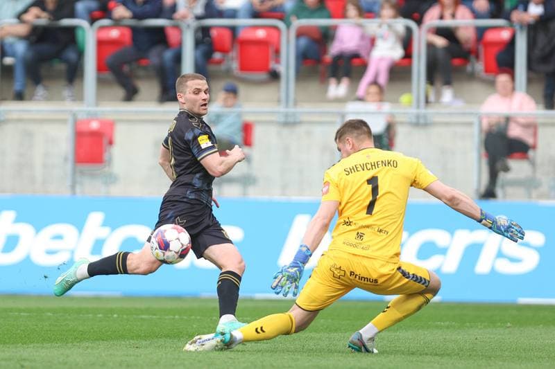 Football. Fortuna I Liga. Zaglebie Sosnowiec - GKS Katowice. 01.04.2024