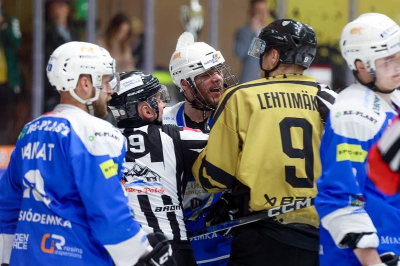 Ice Hockey. Tauron Hokej Liga. GKS Katowice - Re-Plast Unia Oswiecim. 14.04.2024