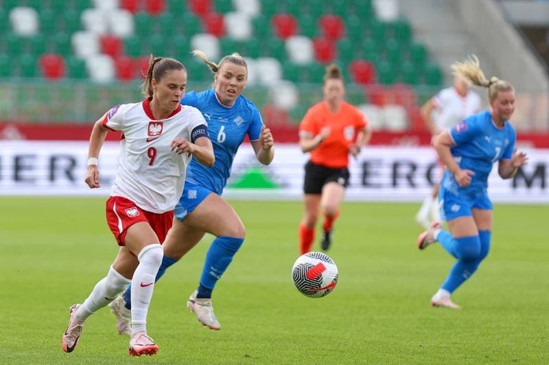 Football. UEFA Women's European Qualifiers. Poland - Iceland. 16.07.2024