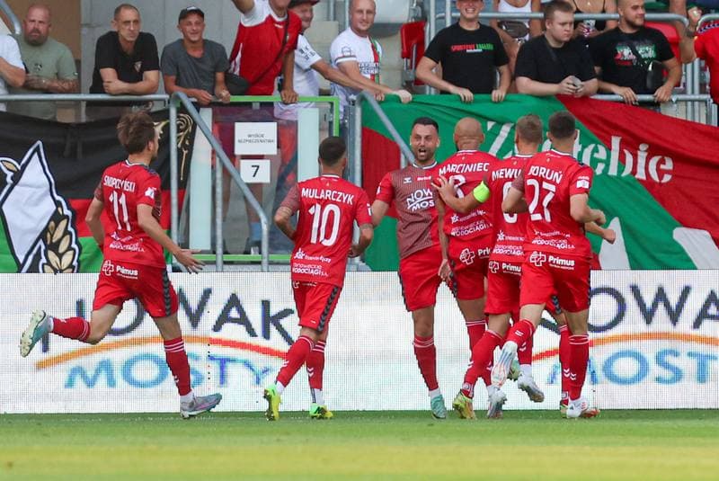Football. Betclic II Liga. Zaglebie Sosnowiec - Olimpia Grudziadz. 21.07.2024
