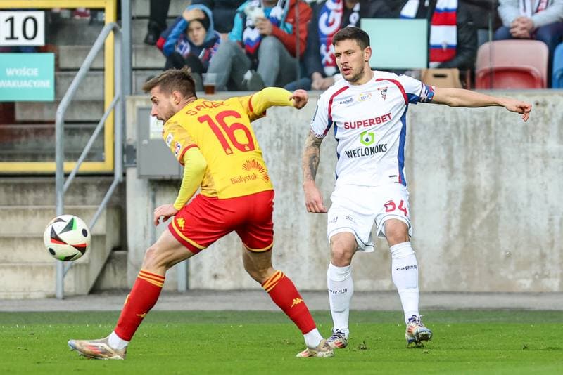 Football. PKO BP Ekstraklasa. Gornik Zabrze - Jagiellonia Bialystok. 03.11.2024
