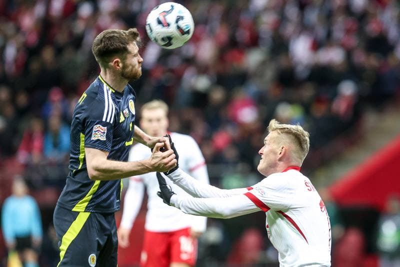 Football. UEFA Nations League. Poland - Scotland. 18.11.2024