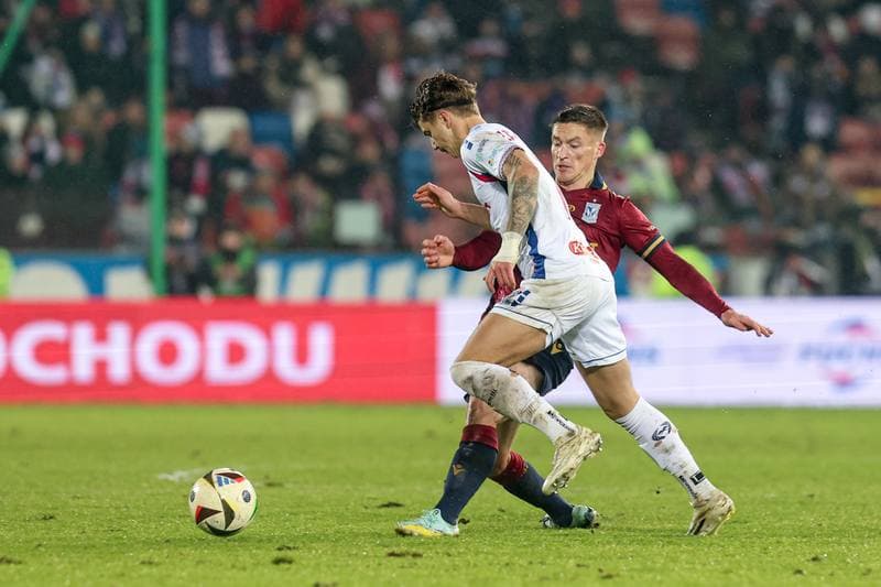 Football. PKO BP Ekstraklasa. Gornik Zabrze - Lech Poznan. 06.12.2024