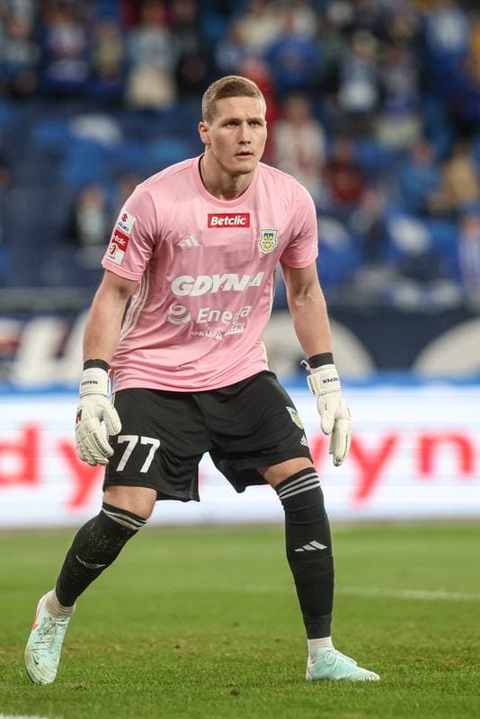 Football. Betclic I liga. Ruch Chorzow - Arka Gdynia. 08.03.2025