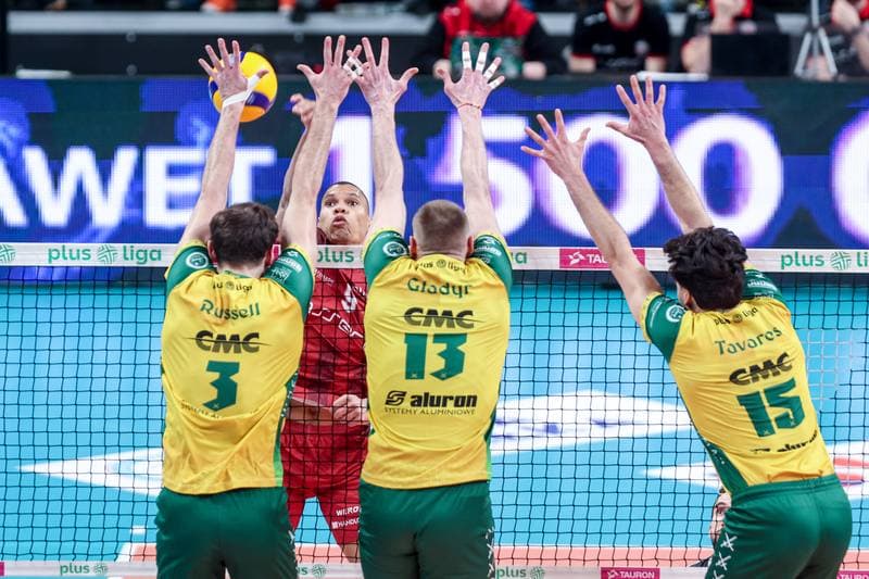 Volleyball. PlusLiga. Aluron CMC Warta Zawiercie - Asseco Resovia Rzeszow. 29.03.2025