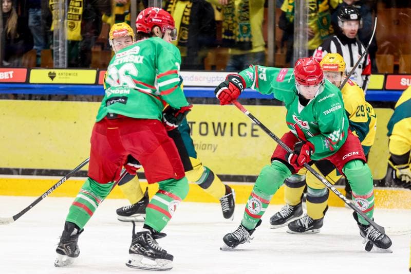 Ice Hockey. Tauron Hokej Liga. GKS Katowice - ECB Zaglebie Sosnowiec. 03.10.2025
