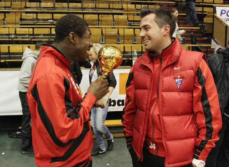 Football. Gornik Zabrze. Presentation. 11.02.2012
