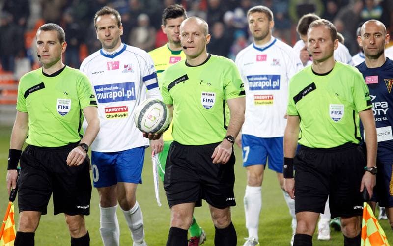 Football. PKO BP Ekstraklasa. Podbeskidzie Bielsko Biala - Pogon Szczecin. 17.08.2015