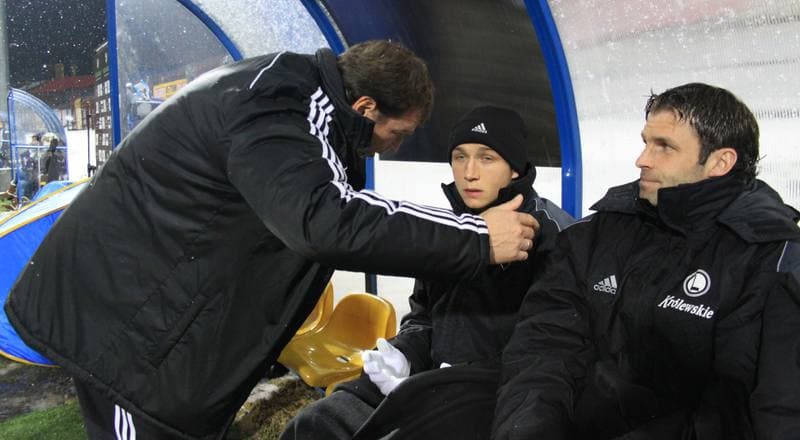 Football. Ekstraklasa. Polonia Bytom - Legia Warsaw. 13.03.2010