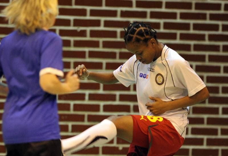 Football. FC 1 Katowice. Training. 02.02.2012