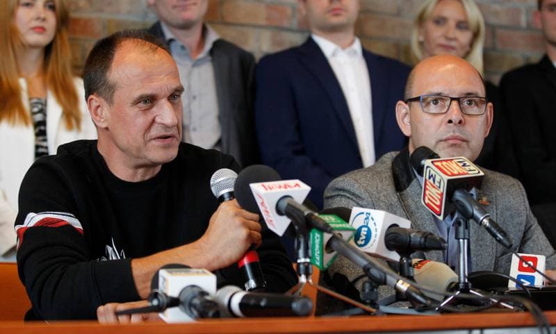 Pawel Kukiz. Press Conference. 02.09.2015