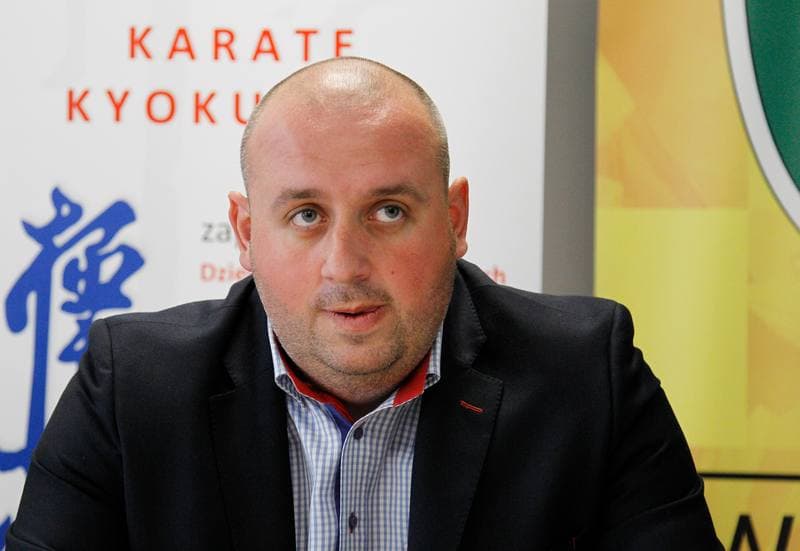 Football. GKS Katowice. Press Conference. 01.10.2015