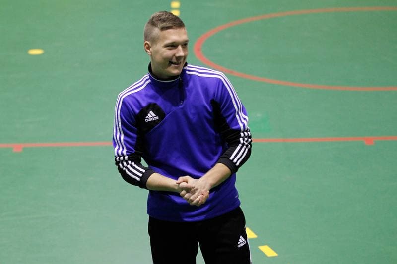 Football. Ruch Chorzow. Training. 07.01.2016