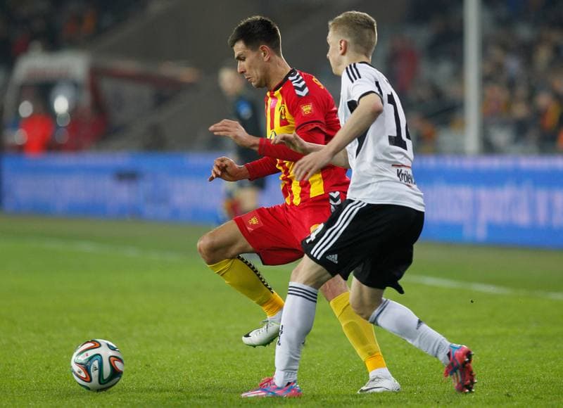 Football. T-Mobile Ekstraklasa. Korona Kielce - Legia Warsaw. 22.02.2015