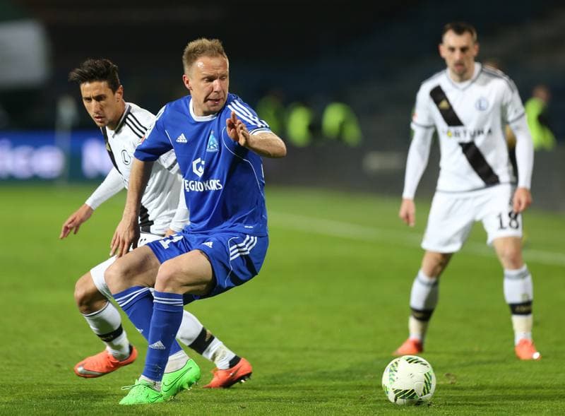 Football. Ekstraklasa. Ruch Chorzow - Legia Warsaw. 19.04.2016