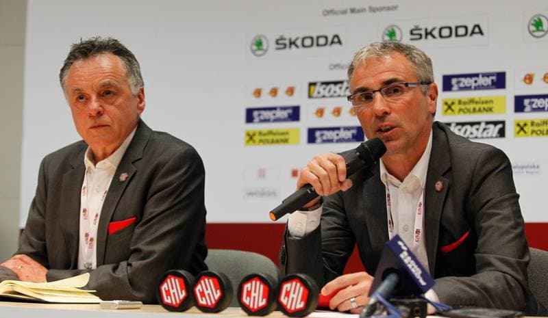 Ice Hockey. Champions Hockey League. Press Conference. 22.04.2015