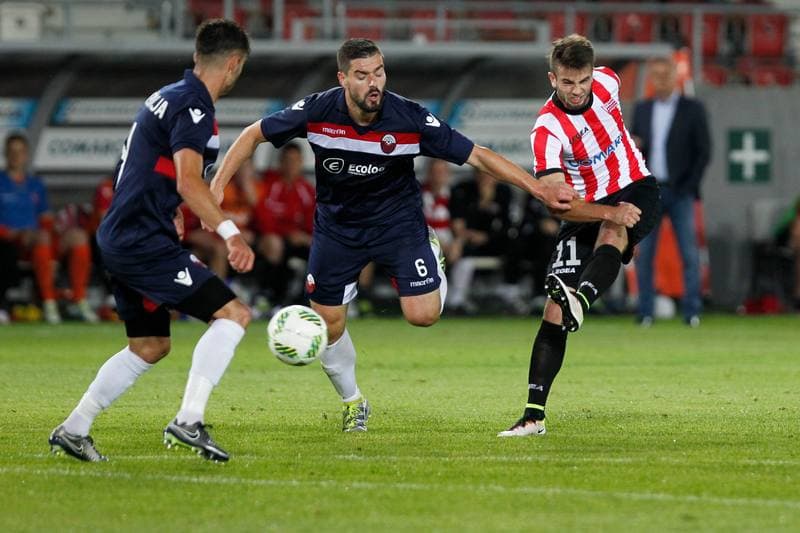 Football. UEFA Europa League. Cracovia Krakow - Shkendija Tetovo. 07.07.2016