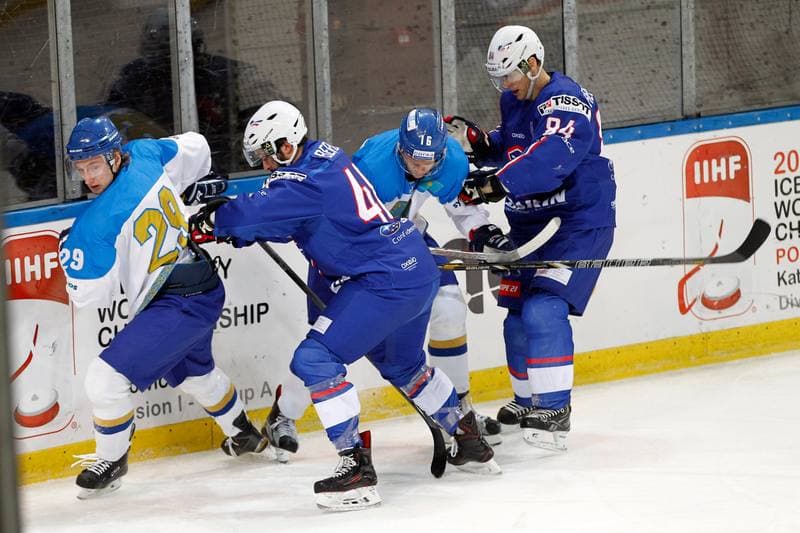Ice Hockey. EIHC. Kazakhstan - France. 17.12.2015