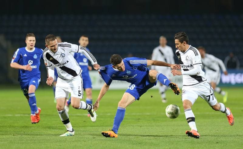 Football. Ekstraklasa. Ruch Chorzow - Legia Warsaw. 19.04.2016