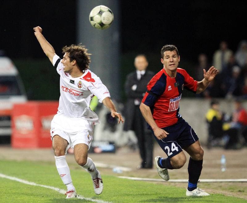 Football. Ekstraklasa. Piast Gliwice - Wisla Krakow. 27.04.2010