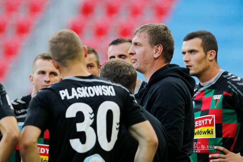 Football. Sparing. GKS Tychy - Puszcza Niepolomice. 19.07.2016