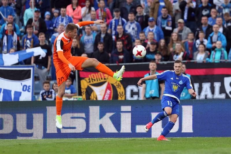 Football. Lotto Ekstraklasa. Ruch Chorzow - Zaglebie Lubin. 05.05.2017