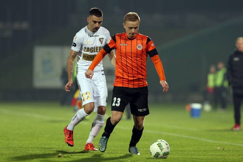 Football. I Liga. Zaglebie Sosnowiec - Chrobry Glogow. 05.11.2016