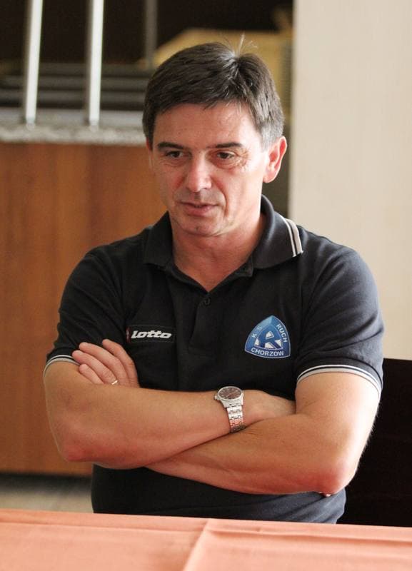 Football. Ruch Chorzow. Training. 21.06.2012