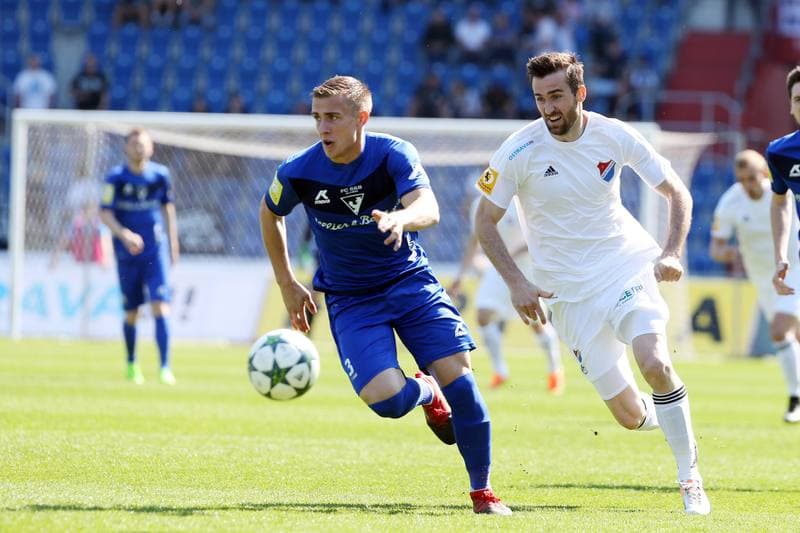 Football. Fortuna Narodni Liga. Banik Ostrava - FC Vlasim. 02.04.2017