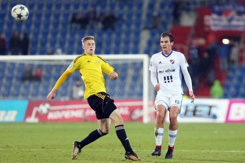Football. Het Liga. Banik Ostrava - MFK Karvina. 25.11.2017