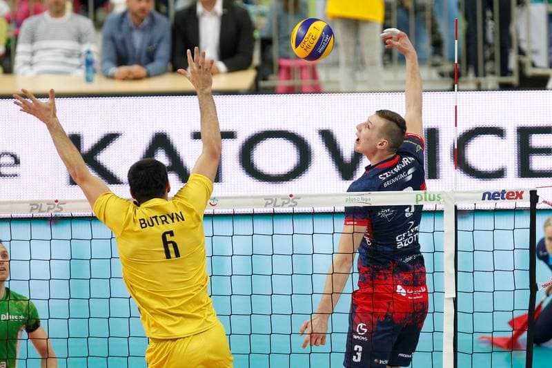 Volleyball. PlusLiga. GKS Katowice - ZAKSA Kedzierzyn-Kozle. 21.11.2017