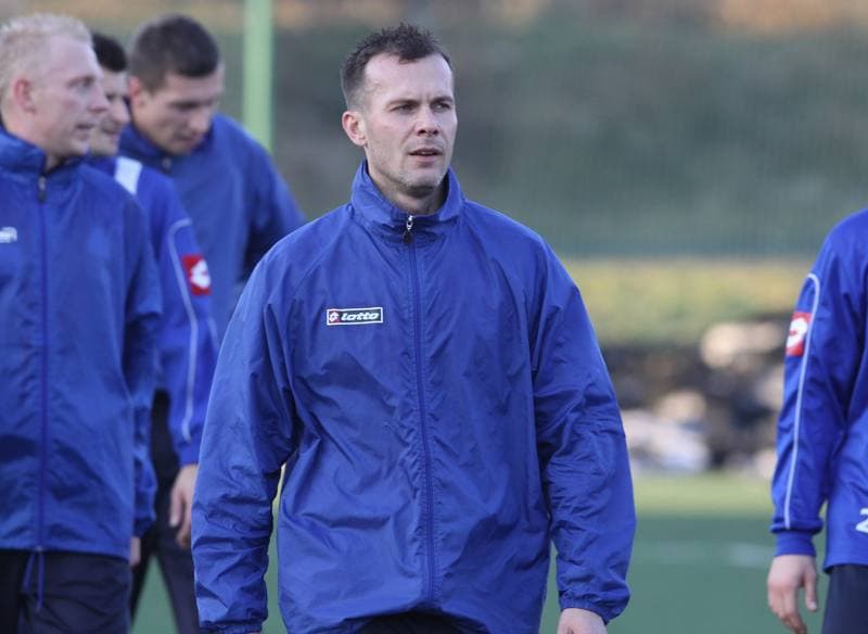 Football. Ruch Chorzow. Training. 17.01.2011