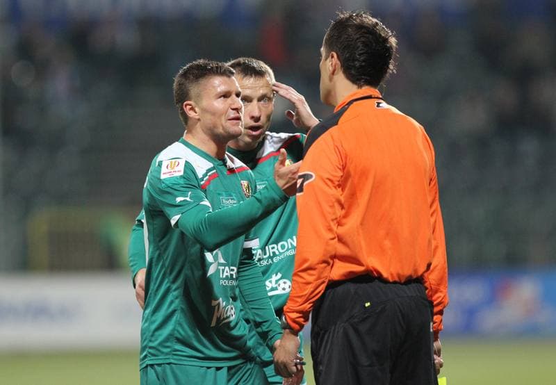Football. Puchar Polski. Podbeskidzie Bielsko-Biala - Slask Wroclaw. 18.10.2011