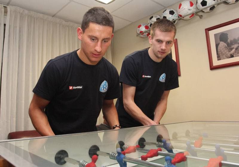 Football. Ruch Chorzow. Training. 21.06.2012