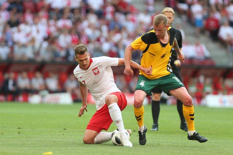 Football. International Friendly. Poland - Lithuania. 12.06.2018