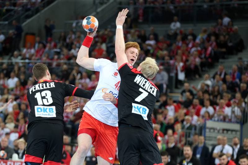Handball. Men's European Championship Qualifiers. Poland - Germany. 10.04.2019