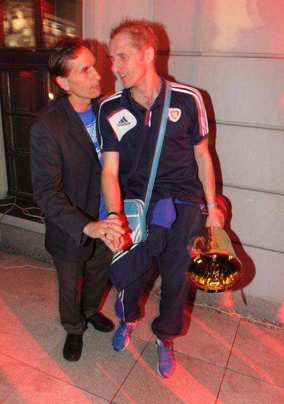 Football. Piast Gliwice. Press Conference. 27.05.2012
