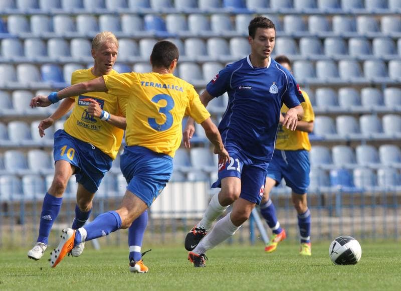 Football. Sparing. Ruch Chorzow - Termalica Bruk-Bet Nieciecza. 23.06.2012